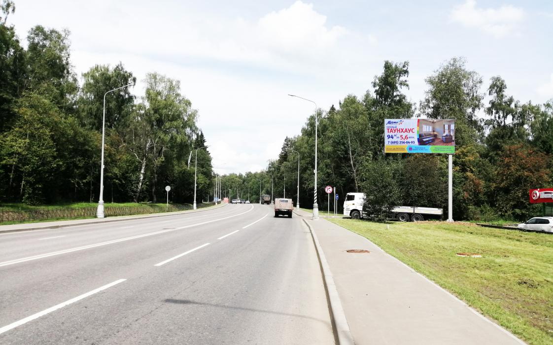 Щиты 3х6, номер #3015 - поселение Сосенское, Проектируемый проезд №7032, 01км+020м слева при движении от Калужского шоссе