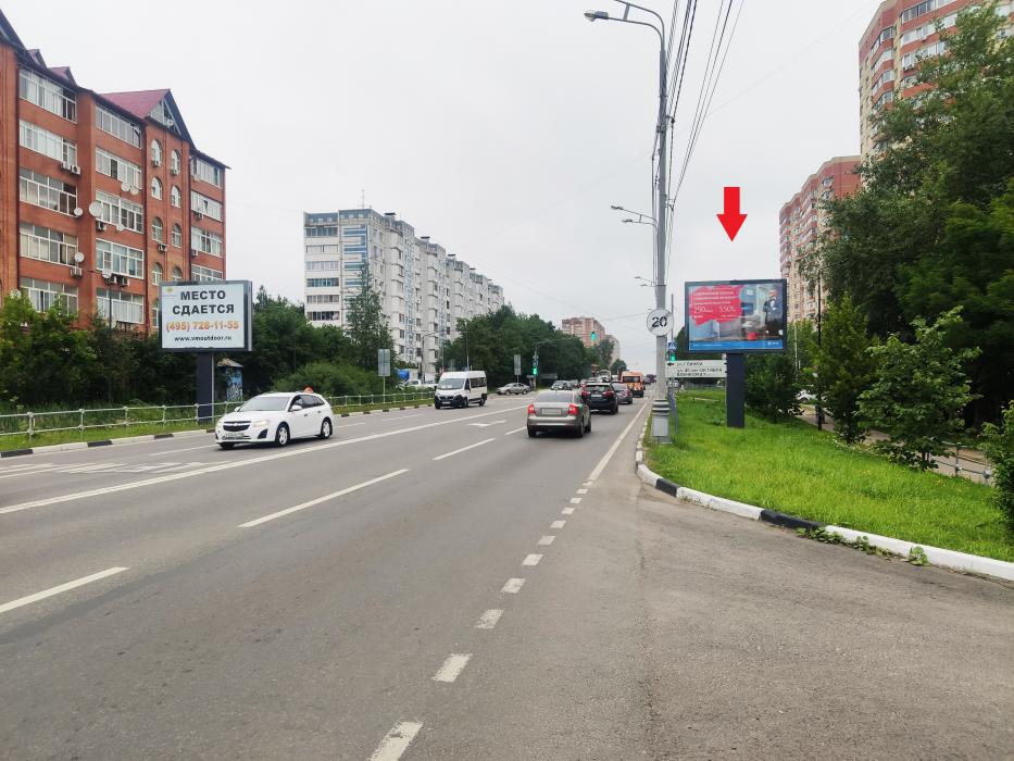 Ситиборды, номер #651 - Сергиев Посад, проспект Красной Армии/улица Глинки, после перекрестка, слева (в районе д.220)